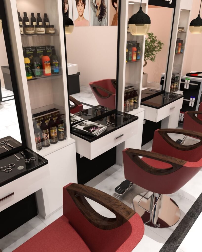 Modern Barbershop Interior Design Services in Nairobi