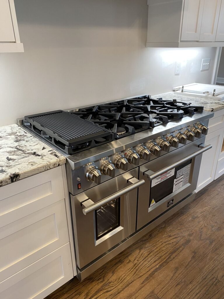 Combined Gas Range Cooker