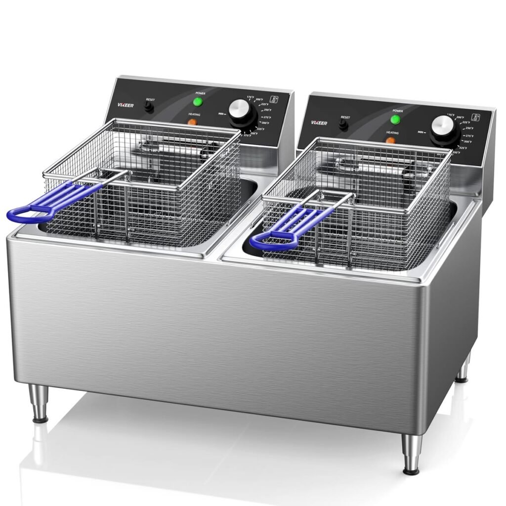 Double Tank Deep Fryer