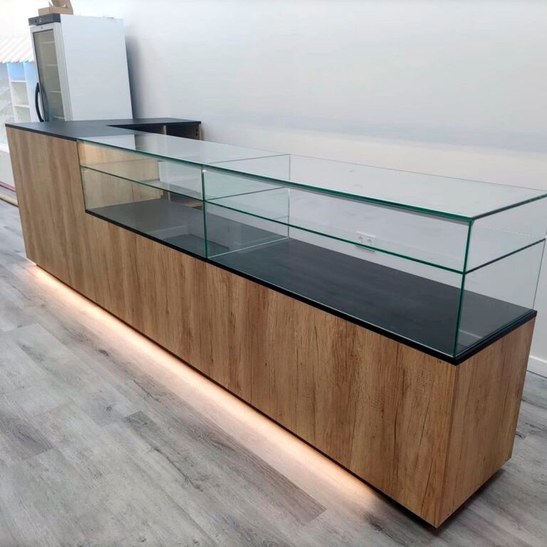 Commercial Glass Display Counters