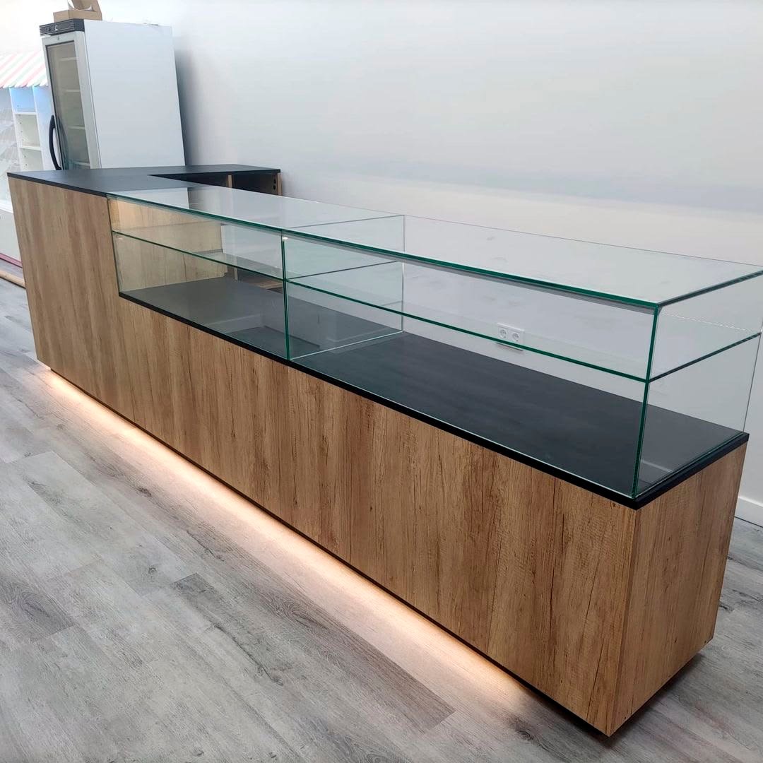 Commercial Glass Display Counters