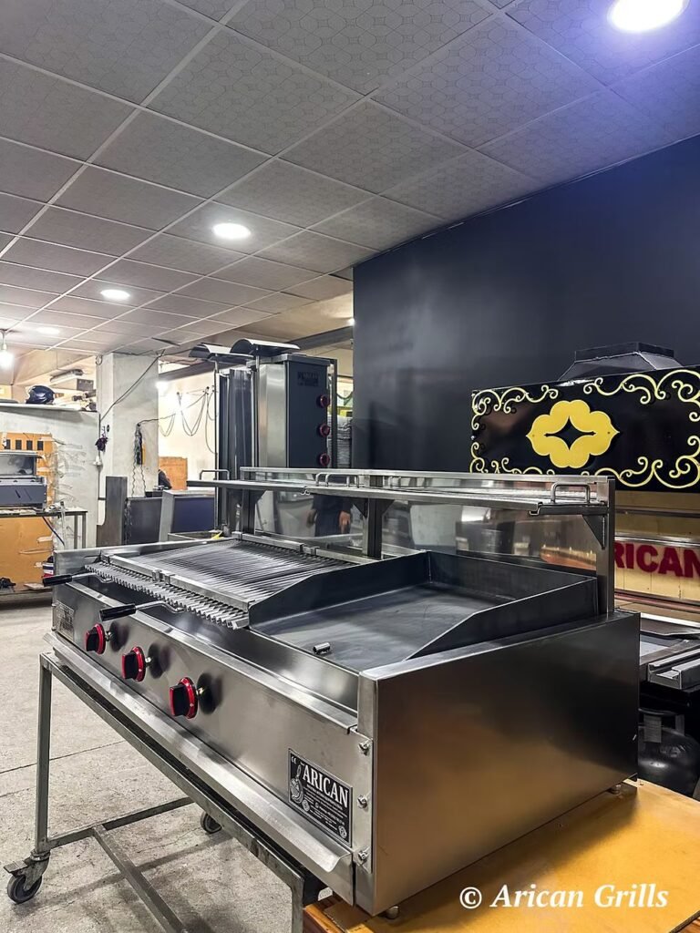 Commercial Grill Station in Kenya