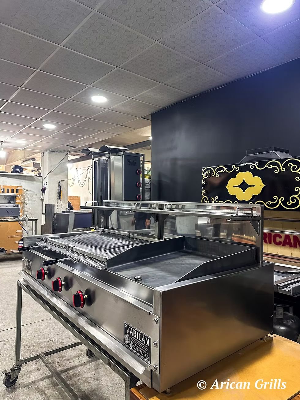 Commercial Grill Station in Kenya