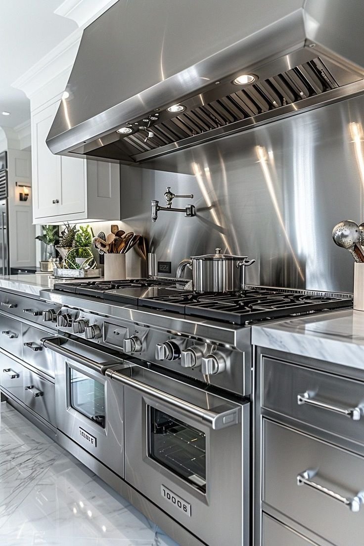  Stainless Steel Cooking Range