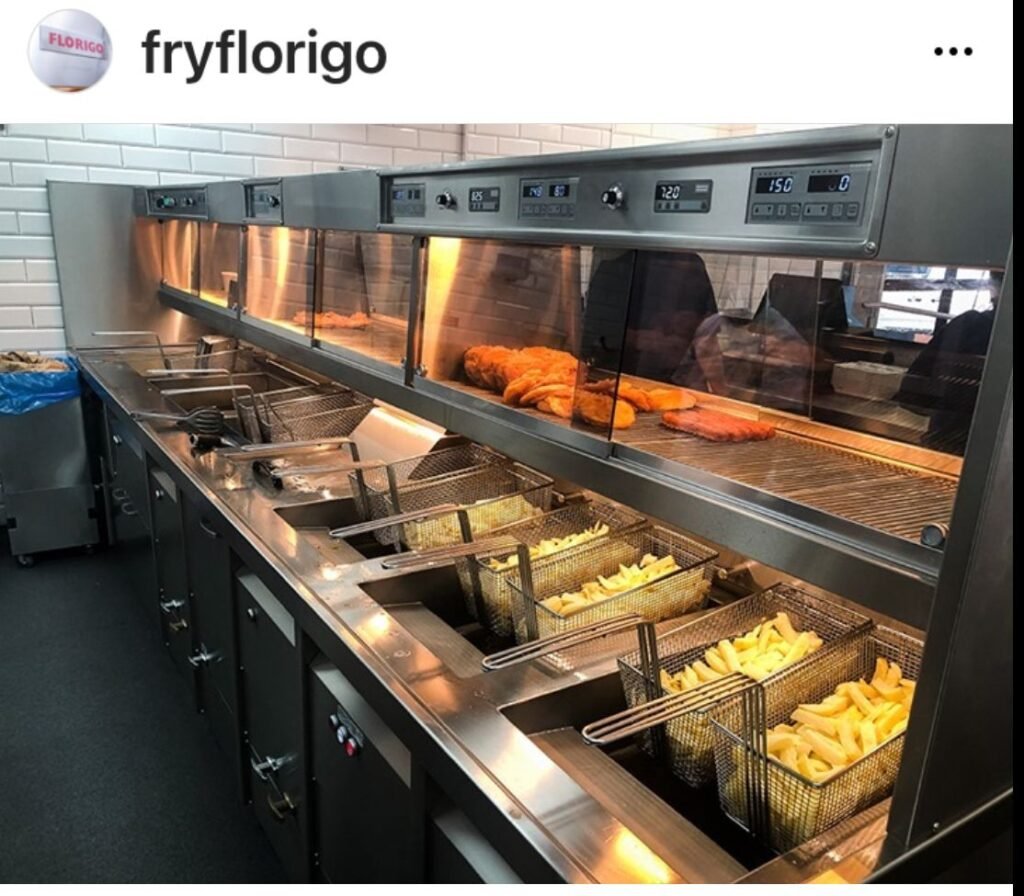 Restaurant Frying Station