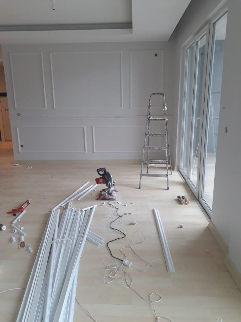 office partitioning gypsum ceiling installation Kenya