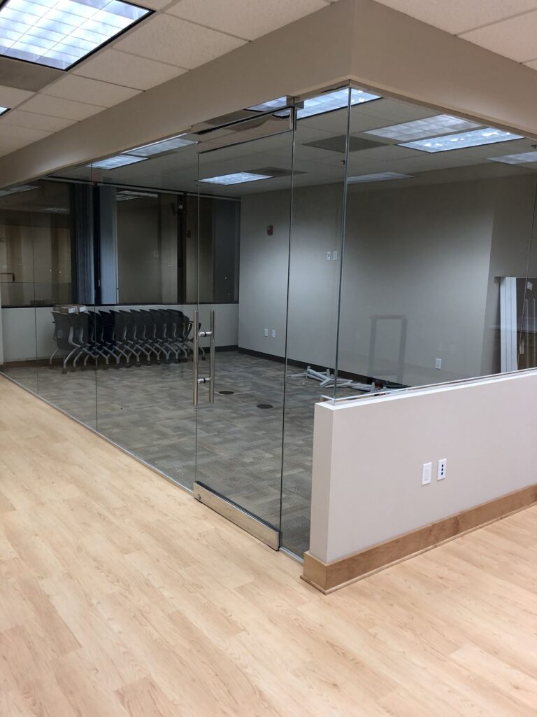 Cost of tough glass partitions in Kenya