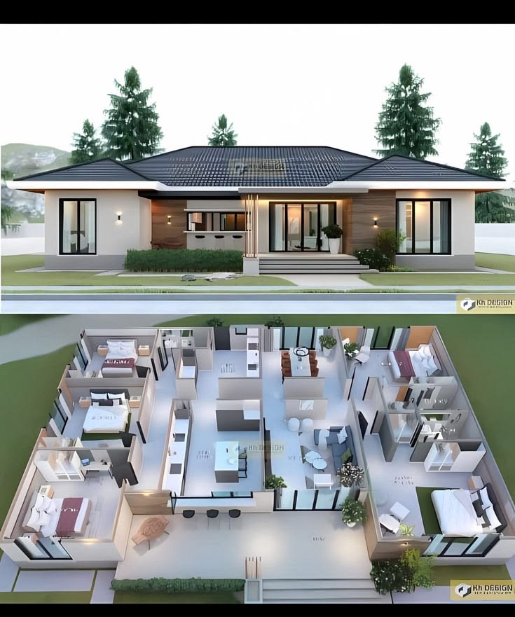 Cost of 5 bedroom house interior design in Kenya