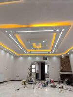 Suimas Interiors gypsum ceiling installation